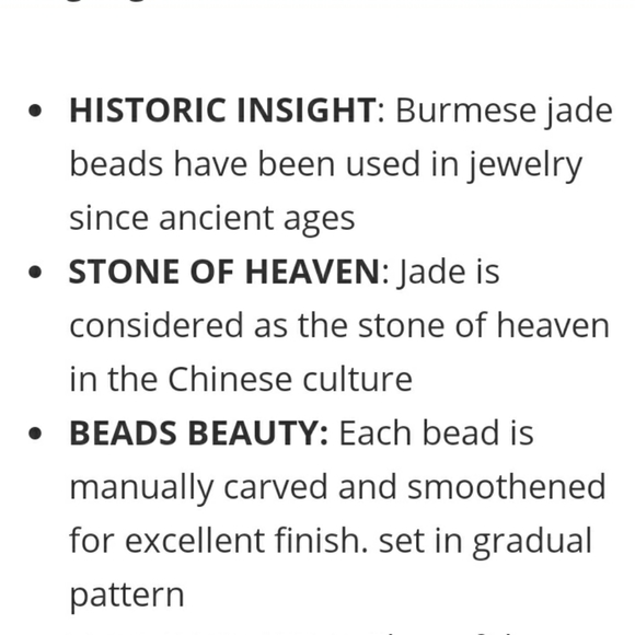 BURMESE JADE ROUND NECKLACE - Picture 5 of 8